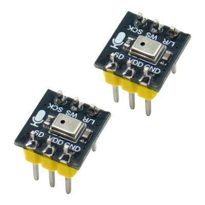 Módulo de Sensoriamento Auditivo Profissional Com Chip Original INMP441 Para Transmissão de Sinal com Ruído Reduzido