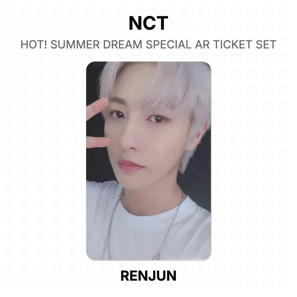 NCT HOT! SUMMER DREAM SPECIAL AR TICKET SET Official Photocard