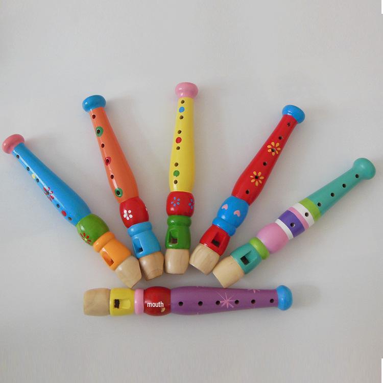 Orff Wooden Flute for Kindergarten: Children's Musical Instrument and Teaching Aid
