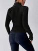 Disponibile: T-shirt a coste a maniche lunghe con scollo a V e collo alto Autunno/Inverno 2025