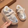 Children's Board Shoes 2025 Winter New Boys' Fashion Sports Shoes Girls' Casual Trendy Velvet Warm and Non-slip Shoes