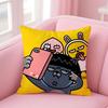 Cartoon Funny Fun Cute KKAKAO Cushion Cover Pillow Case Soft Skin Friendly Fabric  Concealed Zipper