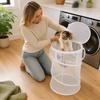 Zipper Design Cat Cylindrical Playpen Foldable Pond Pump Filter Cage  Garden & Backyard Use
