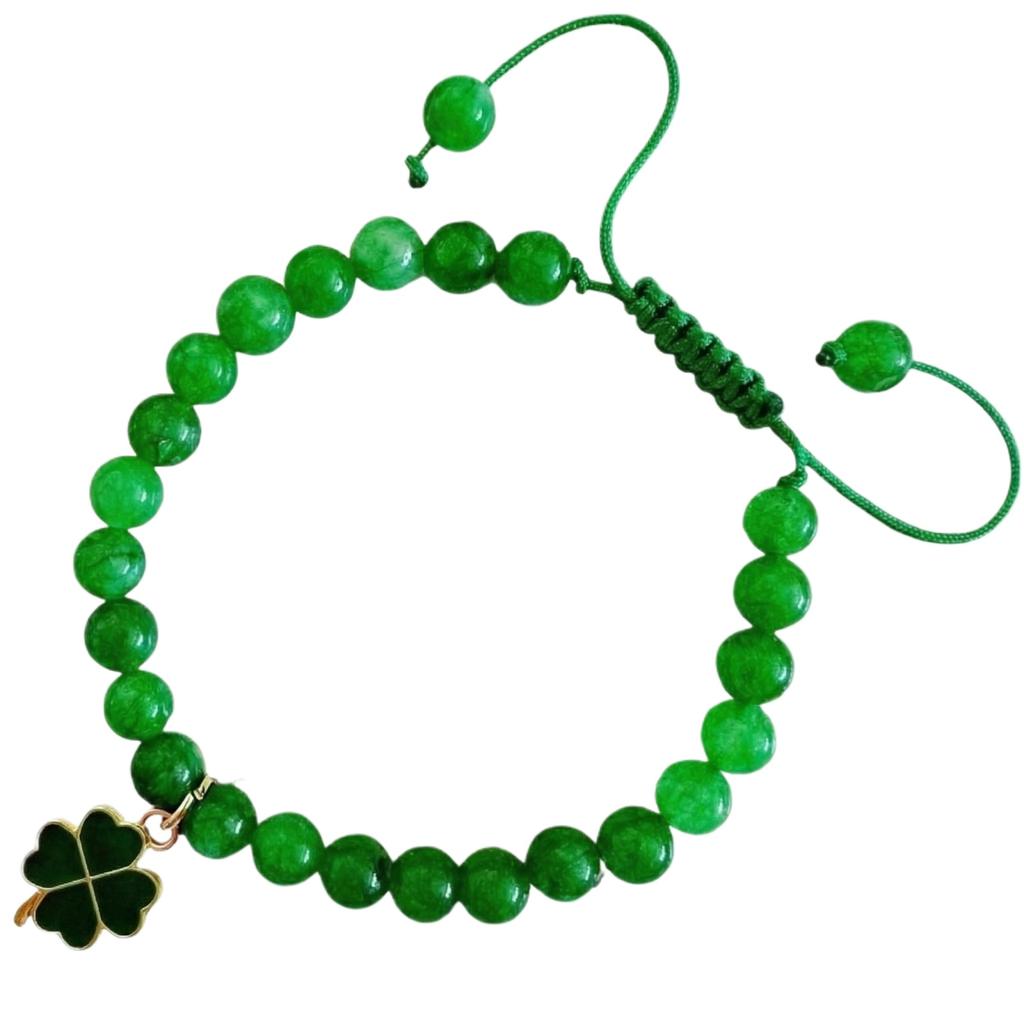 Green Natural Stone  Bracelet