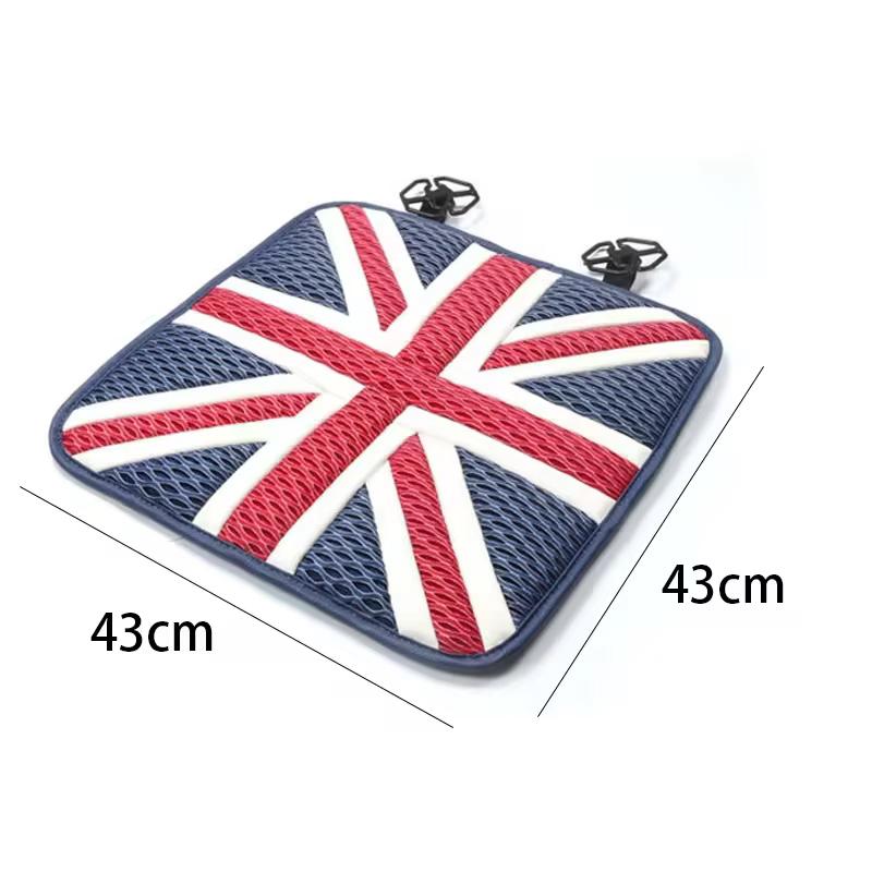 Car Seat Cover Ice Silk Breathable Protection Pads For Mini Cooper Countryman Clubman F55 F56 R55 R56 R60 F60 Auto Accessories