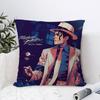 80s Pop Singer Michael Jackson Personalized Pillow Cover Kids Bedroom Wild Party Decor Pillowcase Kid Birthday Shower Gift