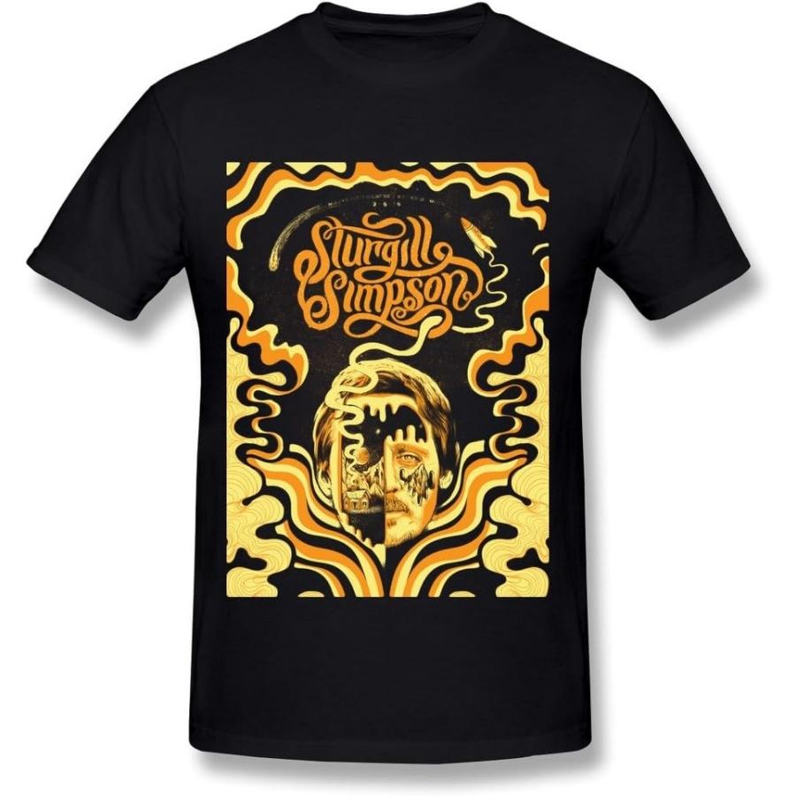 Мужская футболка DONVAN с изображением Стергилла Симпсона, кантри-музыка S