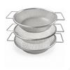 3 Pieces Soil Sieve with Handles Fine Mesh Metal Garden Sifter Sturdy