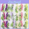 Wisteria Artificial Flowers For Garden Decor With Durable Plastic Vine For Indoor And Outdoor Use