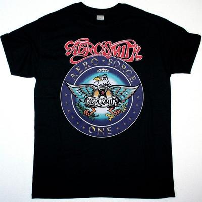 Aerosmith Pump Tour Zwart T-shirt Rockband Tee
