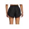 Nike Solid Color Striped Logo Print Casual Shorts Women shorts Black DQ6122-010