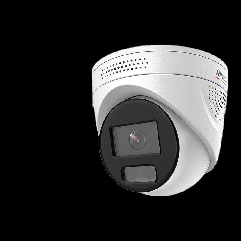 Hikvision DS-2CD3367SWDV3-LT 6MP Full-Color PoE Network Turret Camera with Two-Way Audio CN plug (adapter included)