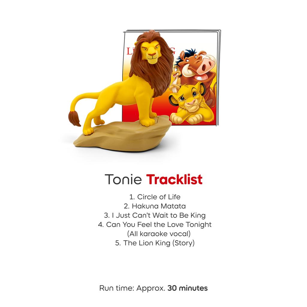 Lion King Tony Simba Audio Toy Figure Disney's