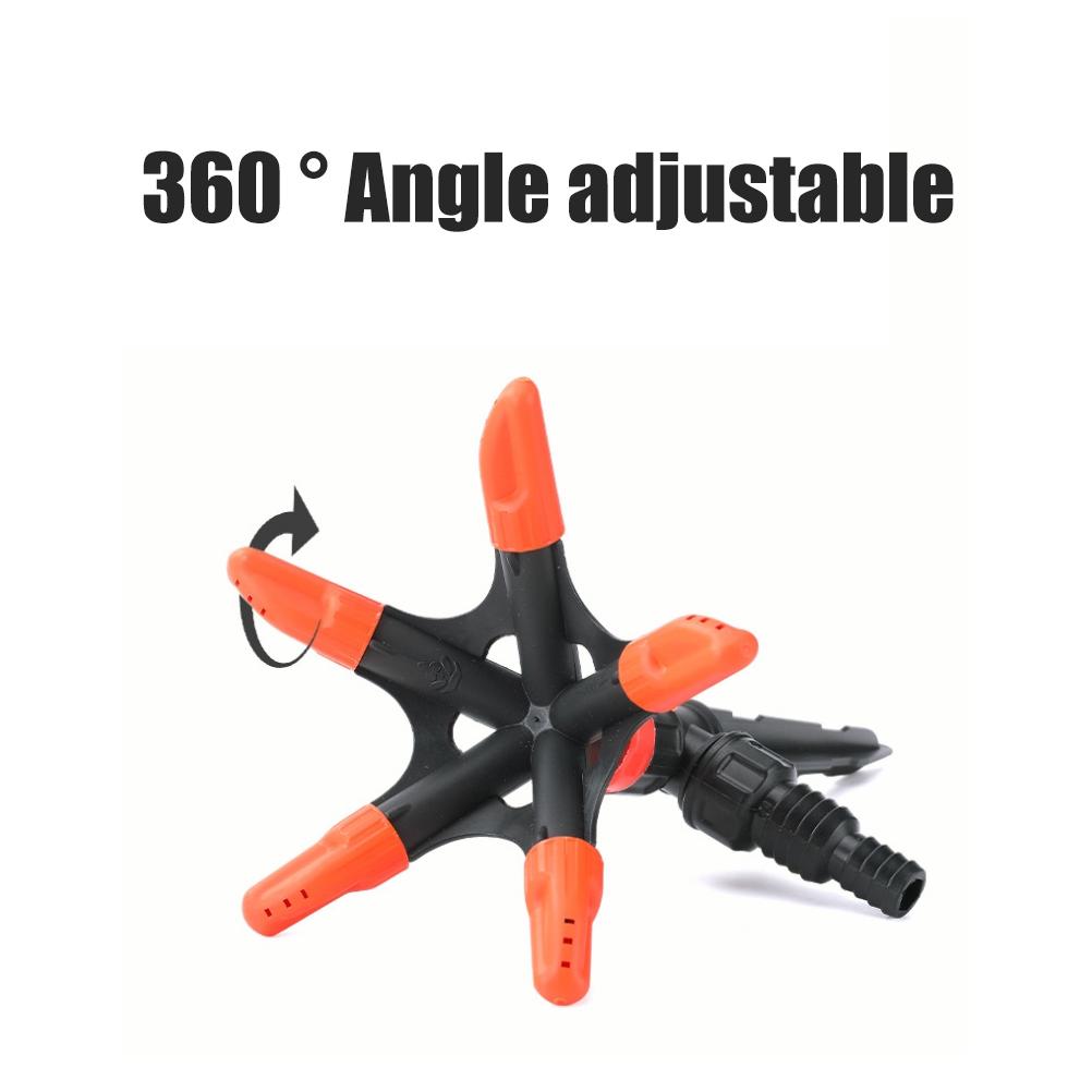 Garden Sprinkler 360 degrees Automatic Rotating Lawn Sprinklers Water Sprinkler for Lawn Yard Garden