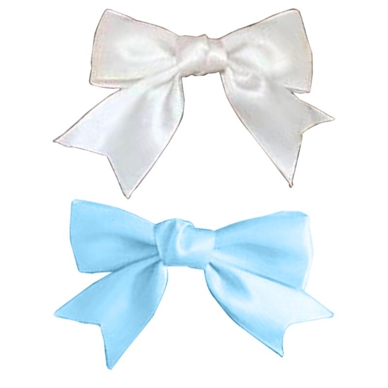 Satins Bow Hair Clip Hair Barrettes Hair Accessories for Women Kids Girls