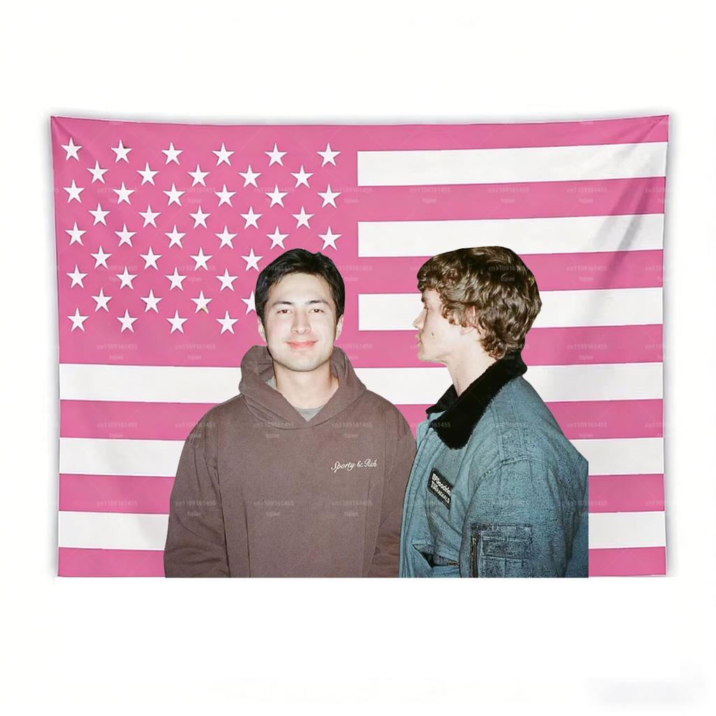 1pc HR SShane Iilya Flag Tapestry Humorous Bedroom Restaurant Bar Party Wall Decor