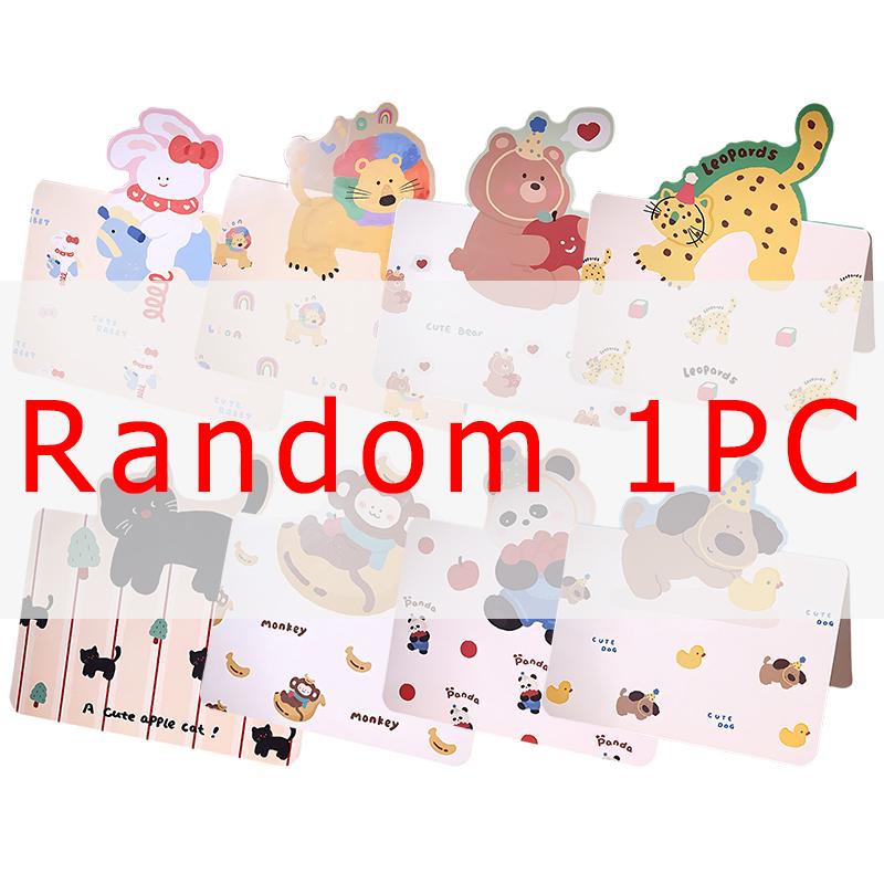

Mixed Style Greeting Card Cartoon Animal Cartoon Postcards Adorable Handmade Birthday Greeting Card Friends Family Love Gift ZYF