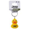 Plasticolor 004596R01 Jeep Gummi-Ente mit Kühlergrill PVC Schlüsselanhänger, Gelb, 1,5" Rund x 2" Hoch, gelb