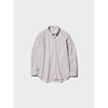 Uniqlo BroadCloth Shirt  Long Sleeve Button Down Collar  CheCk C