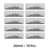 26mm 39mm Car Metal Logo Key Emblem Sticker Decoration For Jeep Renegade Compass Grand Cherokee Wrangler Patriot Rubicon Liberty AMW1