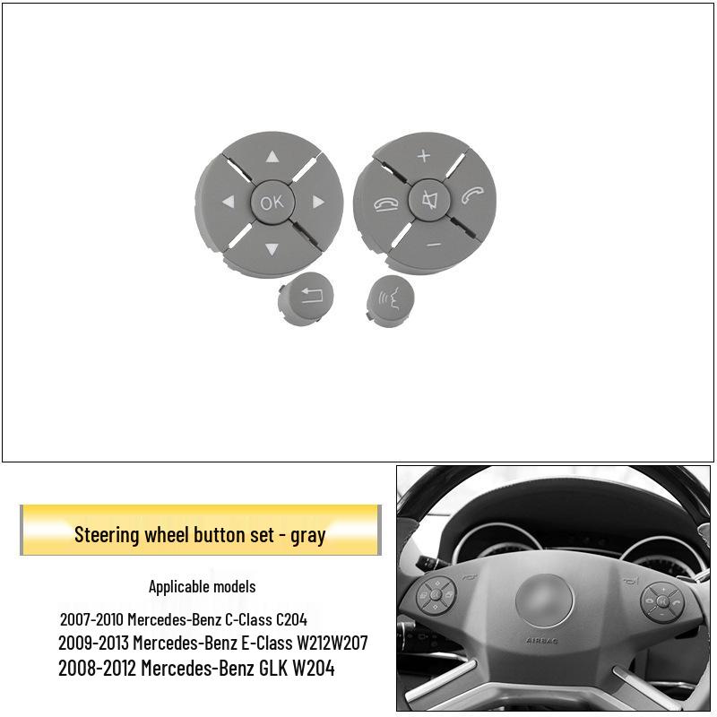 

Mercedes-Benz C-Class/E-Class/GLK W204/W212 Multifunction Steering Wheel Buttons C260/E200