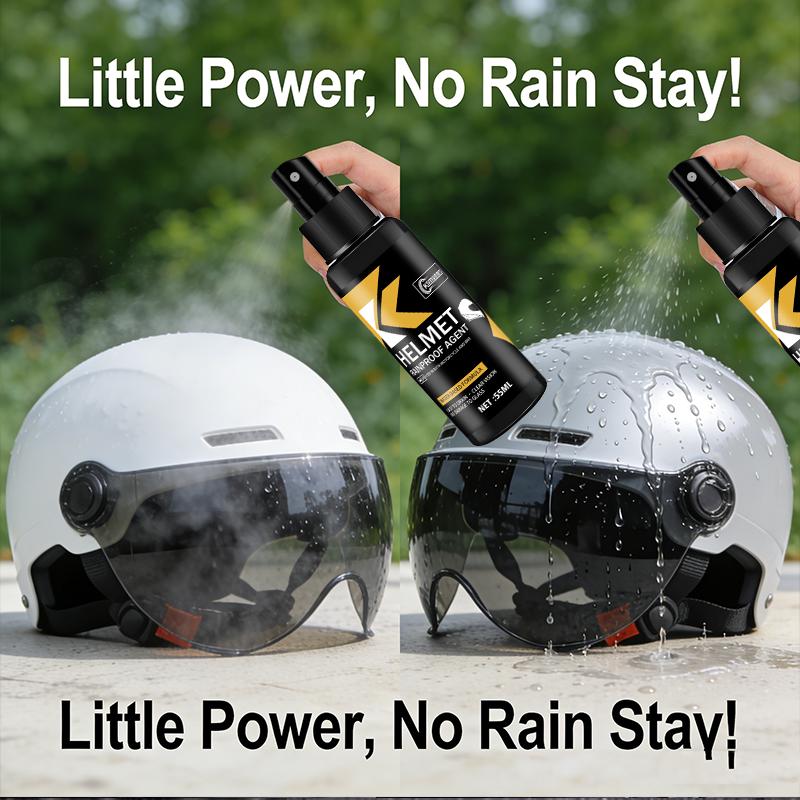 Motorrad Antibeschlag Helm Windschutzscheibenfolie - Regendicht, Antibeschlagbeschichtung mit Abperl-Technologie, Schnelle Wasserabweisung