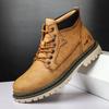 Fashion Men Super Warm Snow Boots Winter Men's Ankle Boots Waterproof Short Outdoor Sneakers Autumn Men's Motorcycle Zapatillas Male