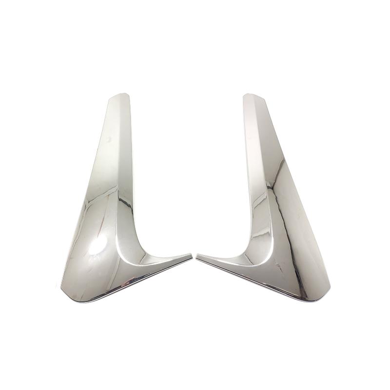 2014 2015 2016 2017 2018 ABS Chrome Shell Car Styling Rear Windows Pillar Spoilers Wings Cover Trim for Toyota Highlander Kluger