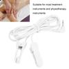 2.5mm Portable Ear Clip Electrode Wire Connecting Cable Accessory for Digital TENS Massage Machine