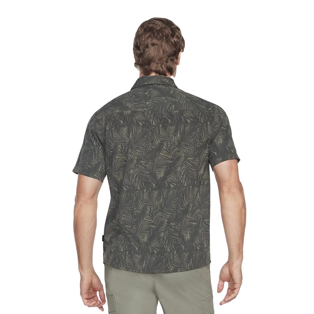 Skechers Men's Go Walk Air Printed Short-Sleeved Shirt