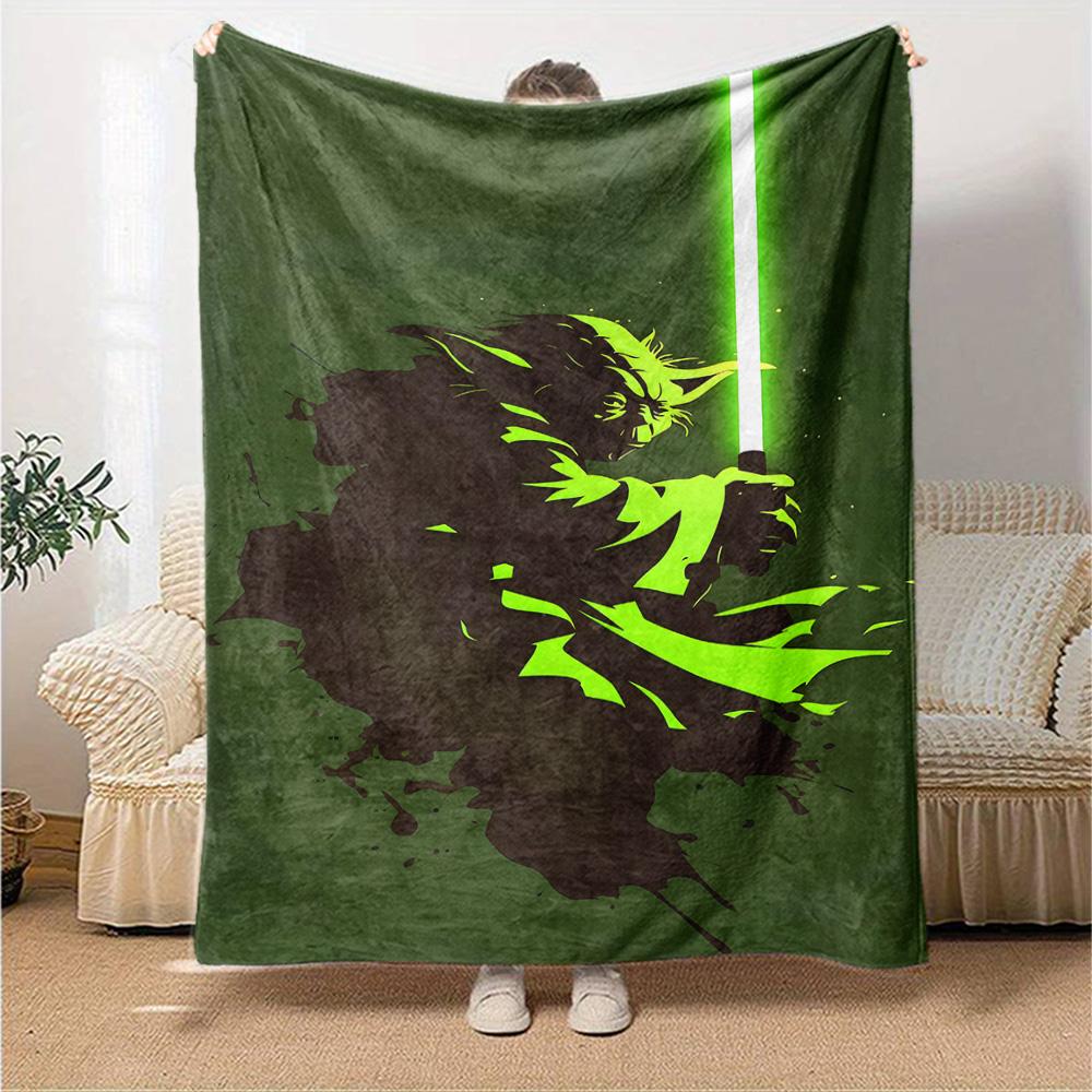 Star Wars Blanket Durable Comfort Great for Picnics Bedding Office All-Season Use Playful Design Perfect Gift for Relatives and Friends