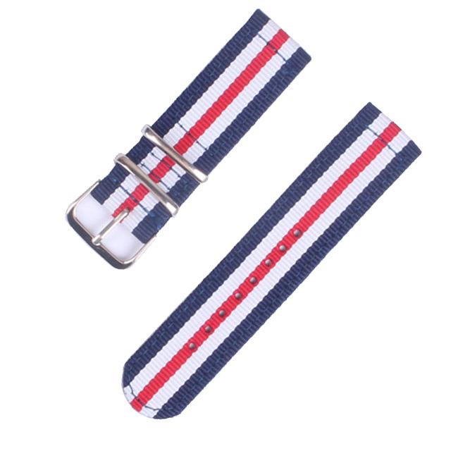 20mm 22mm Watch Strap For Samsung Galaxy Watch 7/4/6/classic/5 pro/Gear S3/amazfit Nylon Loop Bracelet Huawei GT 2E/3/Pro/4 Band