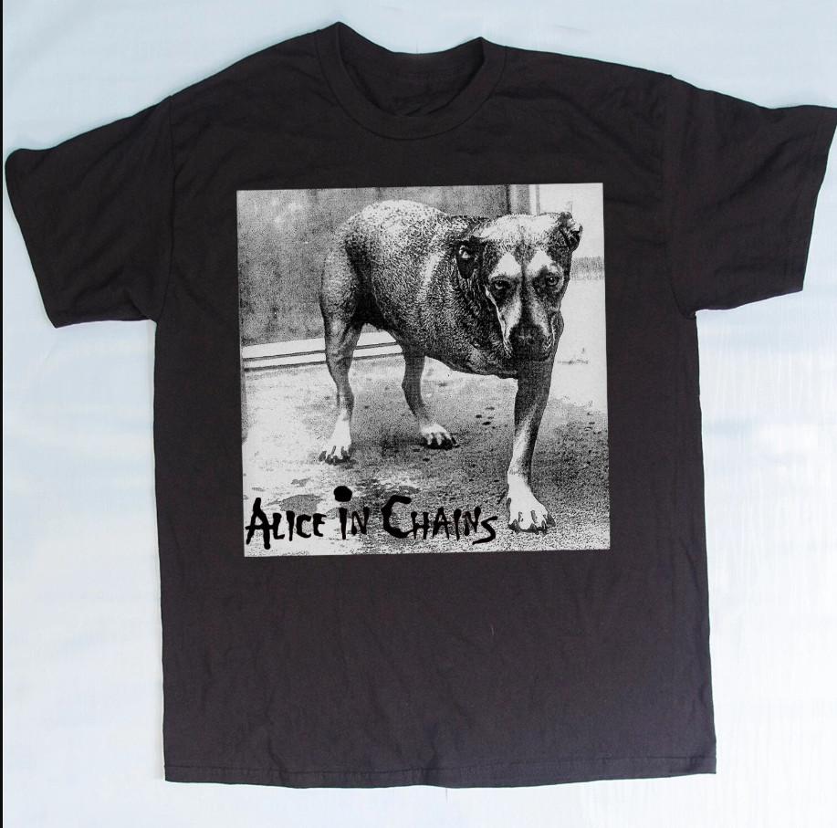 Alice In Chains Tripod Dog Unisex Black T-shirt size S-5XL XL