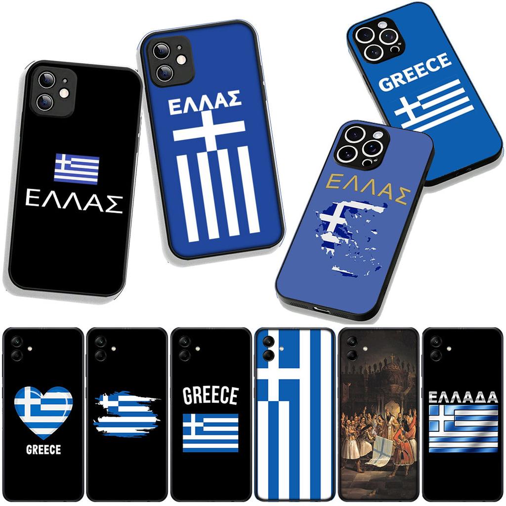 The Hellenic Republic Greece Greek Flag Phone Case for Xiaomi Redmi 15 A5 9A 9T 10A 10C 9C NFC 15C Note 11 9 10 Pro Plus 8T