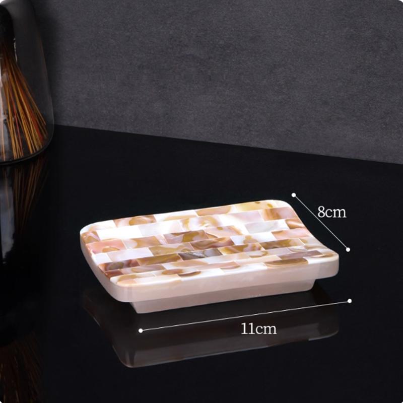 Leichter Luxus Muschel Badezimmer Dekoration Zubehör Zahnbürstenhalter Seifenspender Lotion Flasche Badezimmer Zubehör Wasch Set