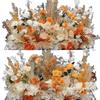 Wedding Aisle Decor: Large Silk Eucalyptus Flower Arrangement