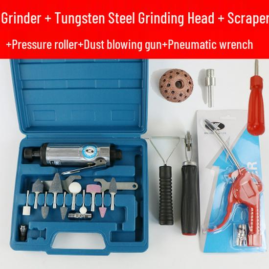 Tubeless Tire High-Speed Pneumatic Grinder & Engraving Tool Set