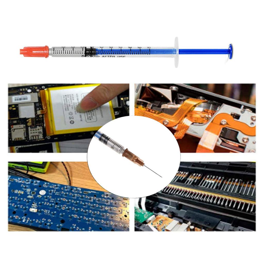 0.3ml Conductive Silvery Paint Pen for PCB Circuit Restoring Circuit Trace Conductive Adhesive Pen for Electronic Components DIY