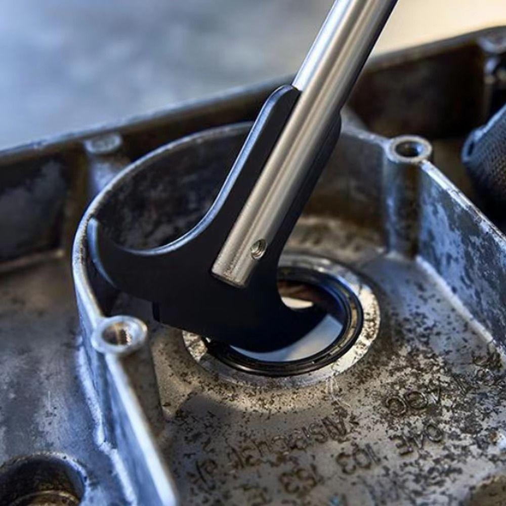 Universal Oil Seal Extractor Red/Black Handle Oil Seal Removal Tool  Replacement Accessories