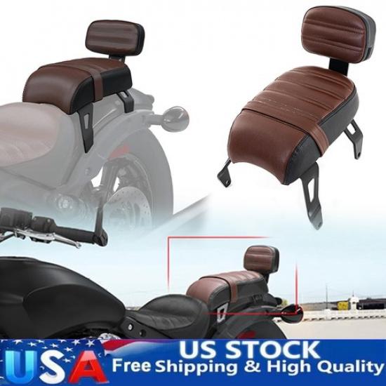 Passenger Seat Rear Seat Backrest Sissy Bar For Indian Scout Bobber 2018-2024 23