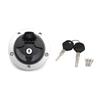 Motorcycle Seat Lock Key Fuel Gas Tank Cap 1 Set For Kawasaki Z800 Z750 Z750R GTR1400 ZZR1400 ZX6R ZX10R ZX-6R ZX-10R