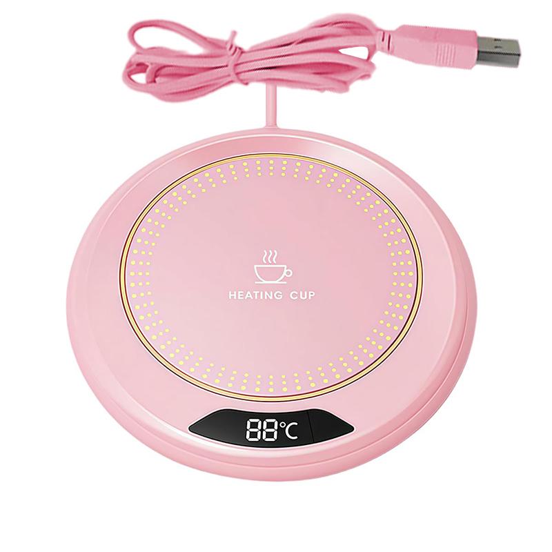 Coffee Mug Warmer Heated Coaster For Drinks Milk Tea Sandwiches Candles Smart Electric Beverage Warmer Desk Coffee Warmer