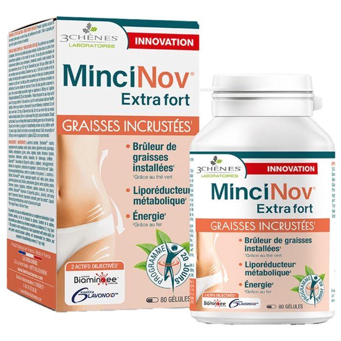 Les 3 Chênes Mincinov Extra Fort 80 Gélules