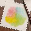 Stamp Ticket Stub Watercolor Painting Paper 50% Cotton 25 Sheets 300G Fine Lines Portable Water Color Paper Art Supplies