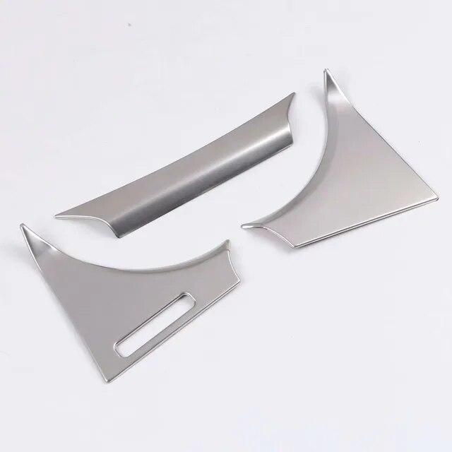 3 buc. Husă Decorativă pentru Bordul Mașinii pentru Toyota Camry 2018 a 8-a Material Oțel Inoxidabil Accesorii de Styling