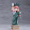 20cm Anime Spyxfamily Figures Lady Liberty Anya Forger Action Figure Pvc Model Statue Cute Collection Model Decoration Toys Gift