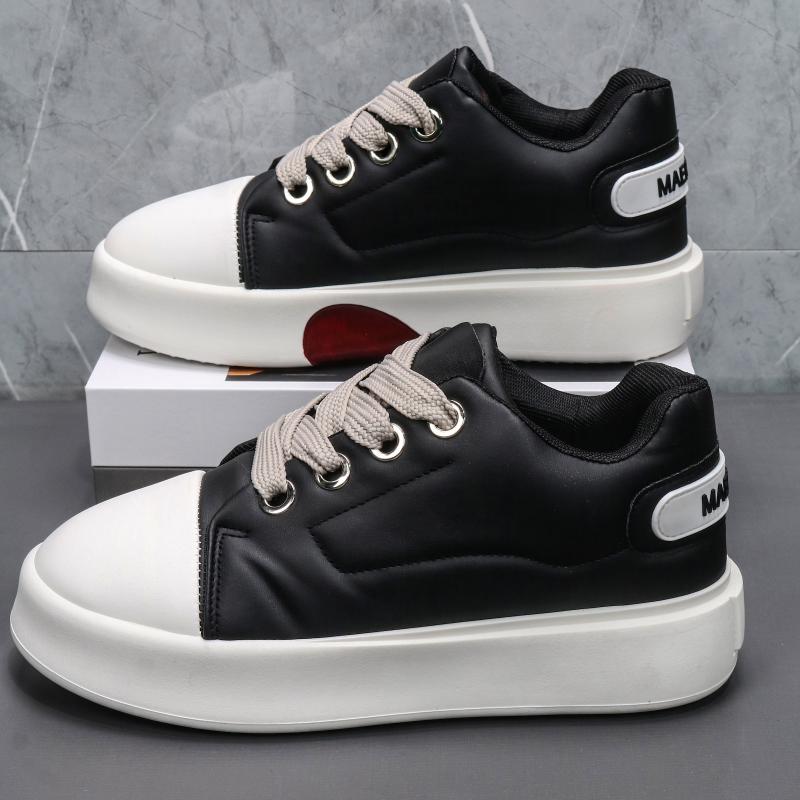 DM casual sports shoes thick baseplate shoes niche design bread shoes 39
