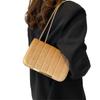 Women Casual Shoulder Bag Small Square Bag Chain Strap Crossbody Bags Simple Clutches Messengers Bags for Wedding Daily