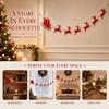 Felt Bunting Pull Flag Classic Hanging Decor Gift Christmas Banner  Home Decoration