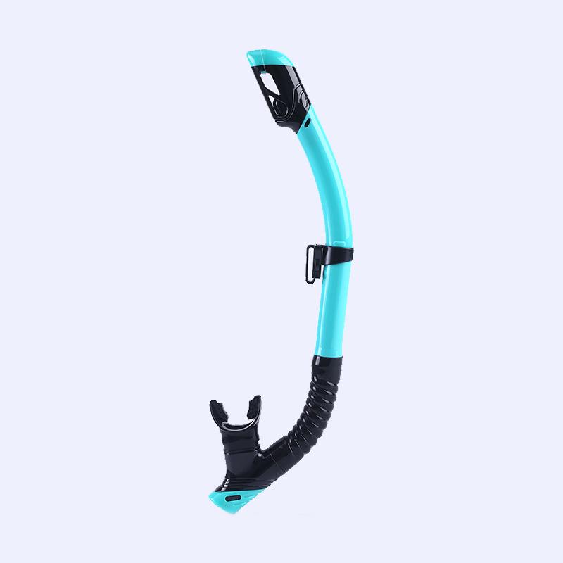 Maschera da Immersione in Silicone per Bambini e Adulti con Snorkel - Lente in Vetro Temperato HD, Montatura Grande